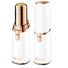 AA батарея для женщин для удаления волос на лице Эпилятор Женская бритва для губ для лица и подбородка удаление волос