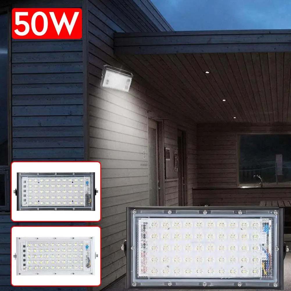 

50W Spotlight IP65 Induction Light Stadium Stage Outdoors Lamp Durable 50 LED Highway Waterproof Energy-Saving