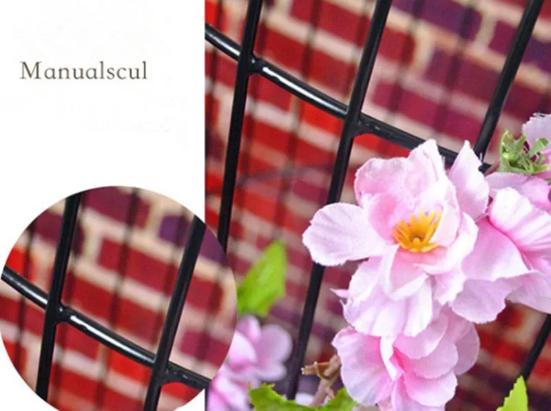 1PCS retro decorative iron bird cage flower bird cage window decoration wedding props decorations