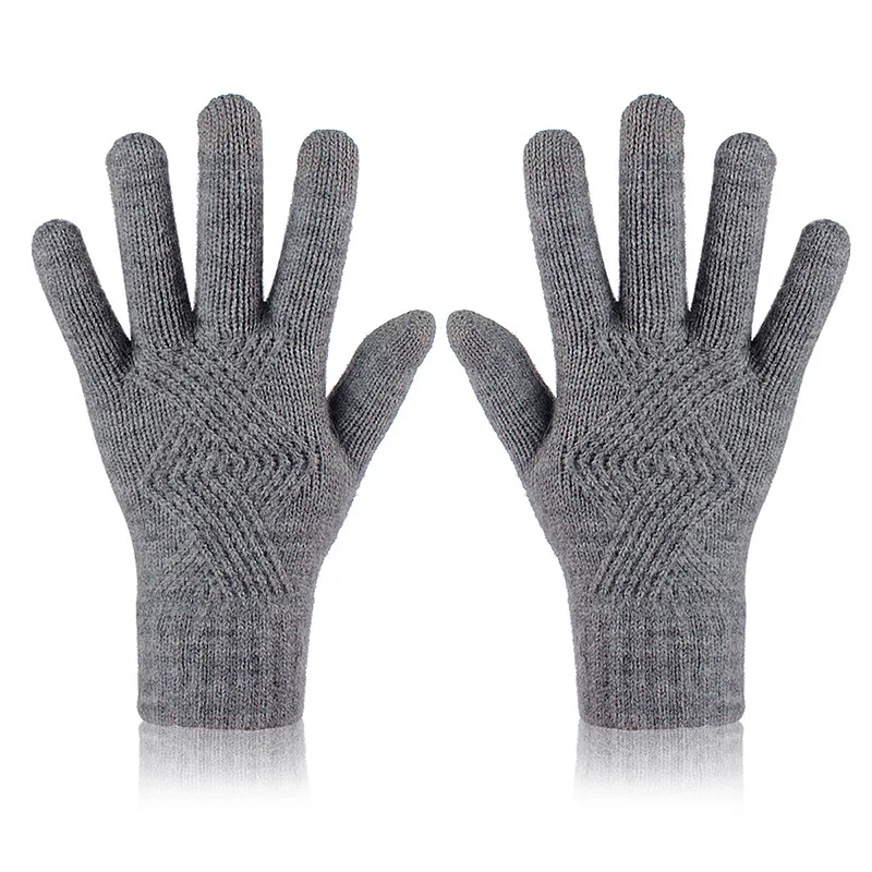 gestrickte Winter warme Wolle Handschuhe Touchscreen Handschuhe Mann Frauen CBL