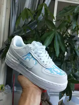

Nike Air Force 1 Women's Skateboarding Shoes Lightweight Comfortable Non-slippery Outdoor Sports Sneakers