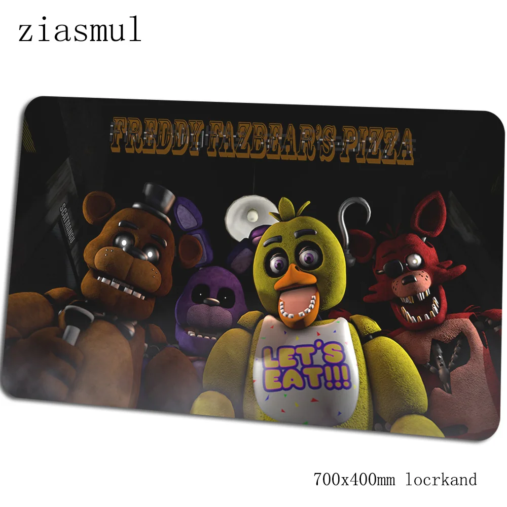 Пять ночей у Фредди 700x400x3 мм игровой коврик для мыши большой коврик для геймера красочный компьютерный стол Клавиатура со встроенной мышью xl Большие игровые коврики - Цвет: Size 700x400x3mm