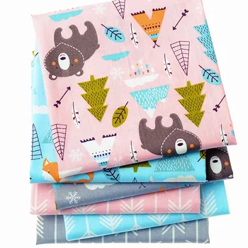 

6 pcs/lot, 40x50 Cartoon lion Fabric Printed Twill Cotton Fabric,Patchwork Cloth,DIY Sewing Quilting Material For Baby&Children