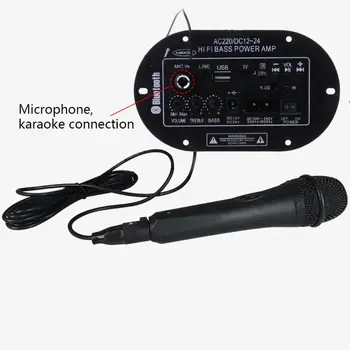 

25W Amplifier Board Bluetooth Amplificador USB FM Radio TF Player Subwoofer Kit