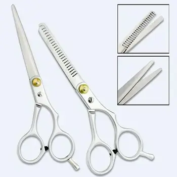 

Pro Stainless Steel Hair Cutting Thinning Shears Salon Hairdressing Scissors Styling Tool