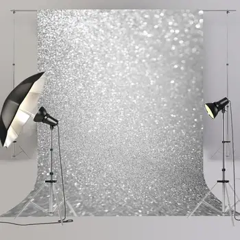 

Background Photography Shinning Grey Photography Backdrop for Photo Studio Senior Background for Newborn Silver Boken Backdrops