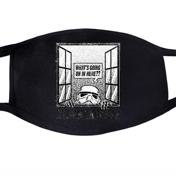 

Star Wars Darth Vader Selfie Stormtrooper Funny Face Mask Mouth 1pcs Dustproof Unisex Anti Dust Respirator Protective Masks