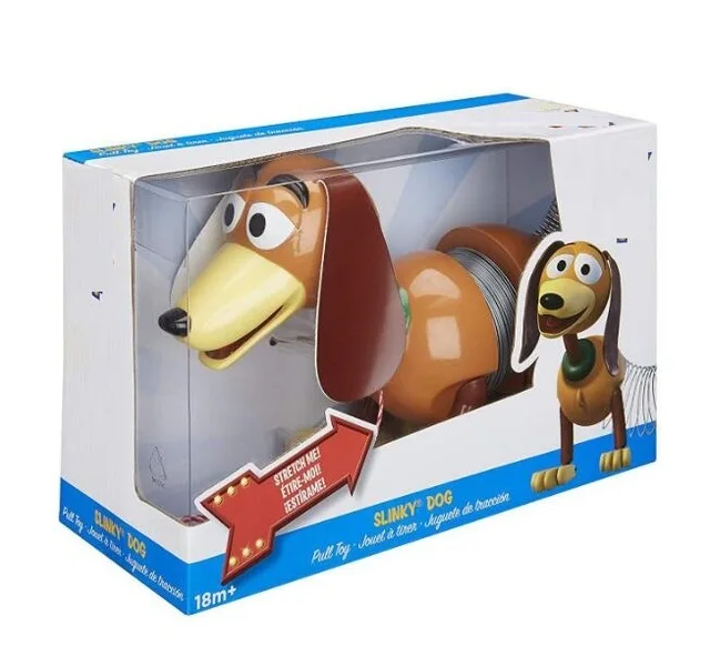 Игрушка "Дисней" История 3 2 Woody Buzz Lightyear Be Poop Rex Jessie говорящие куклы История Игрушек 4 Buzz Lightyear подвижный Рождественский подарок - Цвет: Stretch Dog box