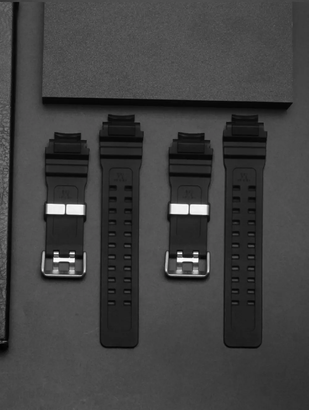 Частный интерфейс силиконовый ремешок для часов черный адаптация Casio GA-1000/GW-4000/GW-A1000 человек резиновый ремешок подарок инструмент
