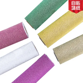 

glitter pink gold sticker Christmas gift creative decoration packaging material net red live broadcast background wall sticker
