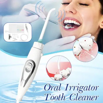 

6pcs Nozzle Faucet Water Dental Flosser Portable Oral Irrigator Switch Jet Floss Toothbrush Irrigation SPA Teeth Tooth Cleaning