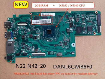 شراء5B20L25522 لينوفو ايديا باد N22 N42-20 اللوحة الأم لأجهزة الكمبيوتر المحمول DANL6CMB6F0 N3060 RAM 2GB