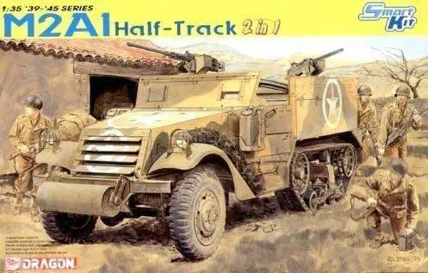 

DRAGON 6329 1/35 Scale U.S. M2A1 Half-Track Model Kit