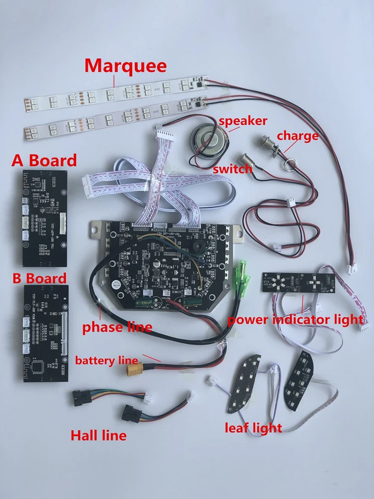 fábrica original diy polegada scooter controlador para auto equilíbrio inteligente scooter hoverboard