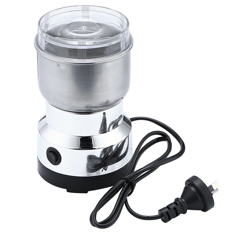 220v Electric Coffee Grinder Bean Nuts Spice Grinding Milling Matte