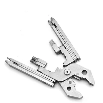 

25 In 1 Stainless Steel Plier Tool Portable Multifunction Wire Stripper Cutter Clamp --M25
