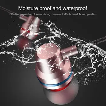 

3.5mm Metal Earphone Subwoofer Wired Control Earphone In-ear Earphone With Microphone For Smart Phone