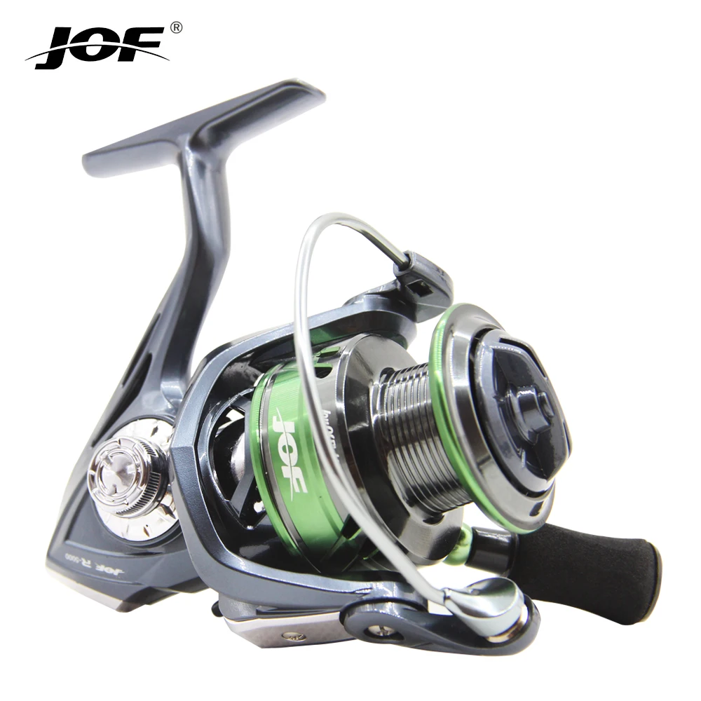 

JOF Brand SⅢ-R Series 5.2:1 Spinning Fishing Reel 28lbs Carbon Fiber Drag System Spinning Wheel Fishing Coil 2000-7000