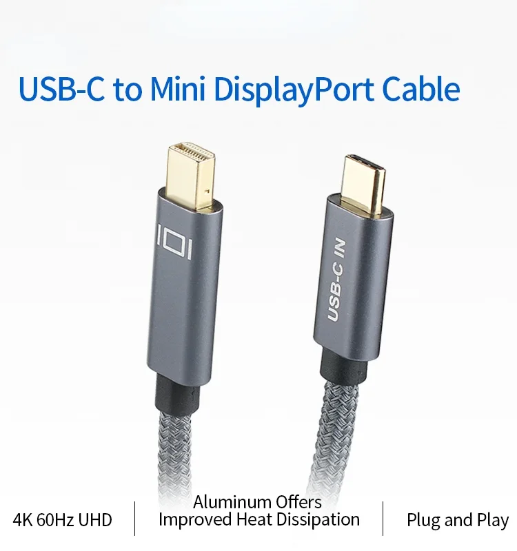 Macbook Pro Cable Thunderbolt A Displayport New Products 4K 60Hz