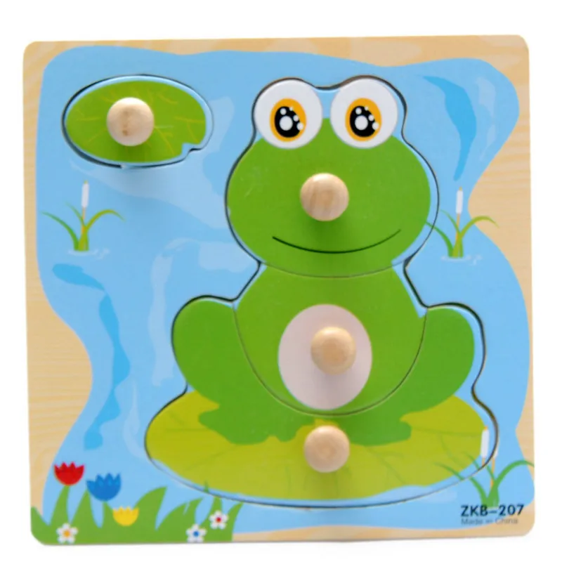

Wooden 3D Three-dimensional Puzzle Hand-held Mushroom Nail 2-4 Years Old Baby Early Education Puzzle Wooden Puzzle Toy