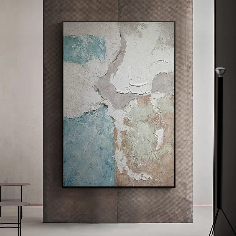 PROD 1005003003454417 Post-Modern Minimalist Style Abstract Mixed Color
Art Texture Living Room Bedroom Mural 32X32Inch(80X80CM)