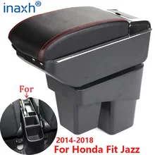 Boîte d'accoudoir pour Honda Jazz 2, boîte de rangement pour accoudoir de voiture, accessoires de voiture, 2014 2020 2015 2016 2017 2018