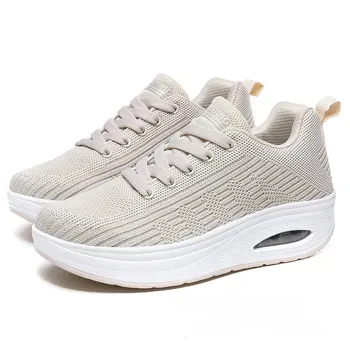 

2020 Summer new Women's thick-soled shoes shake fashion casual Shake shoes thick bottom sponge cake single cushion shoes