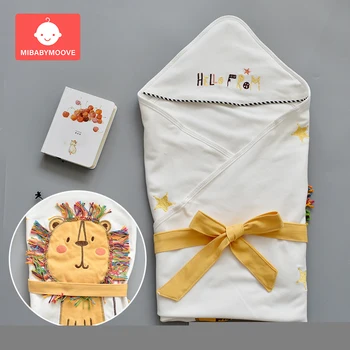 

Cotton Newborn Baby Swaddle Wrap Blanket Soft Baby Receiving Blankets Baby Swaddle Wrap Envelope Stroller Cover Blanket 0-1Year