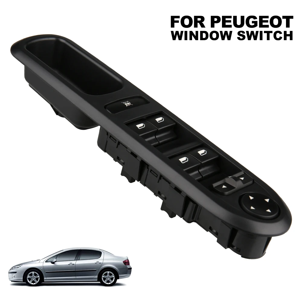 2004-2010 применяется для peugeot 407 стеклоподъемник главный выключатель питания для панели управления окон 6554.ER