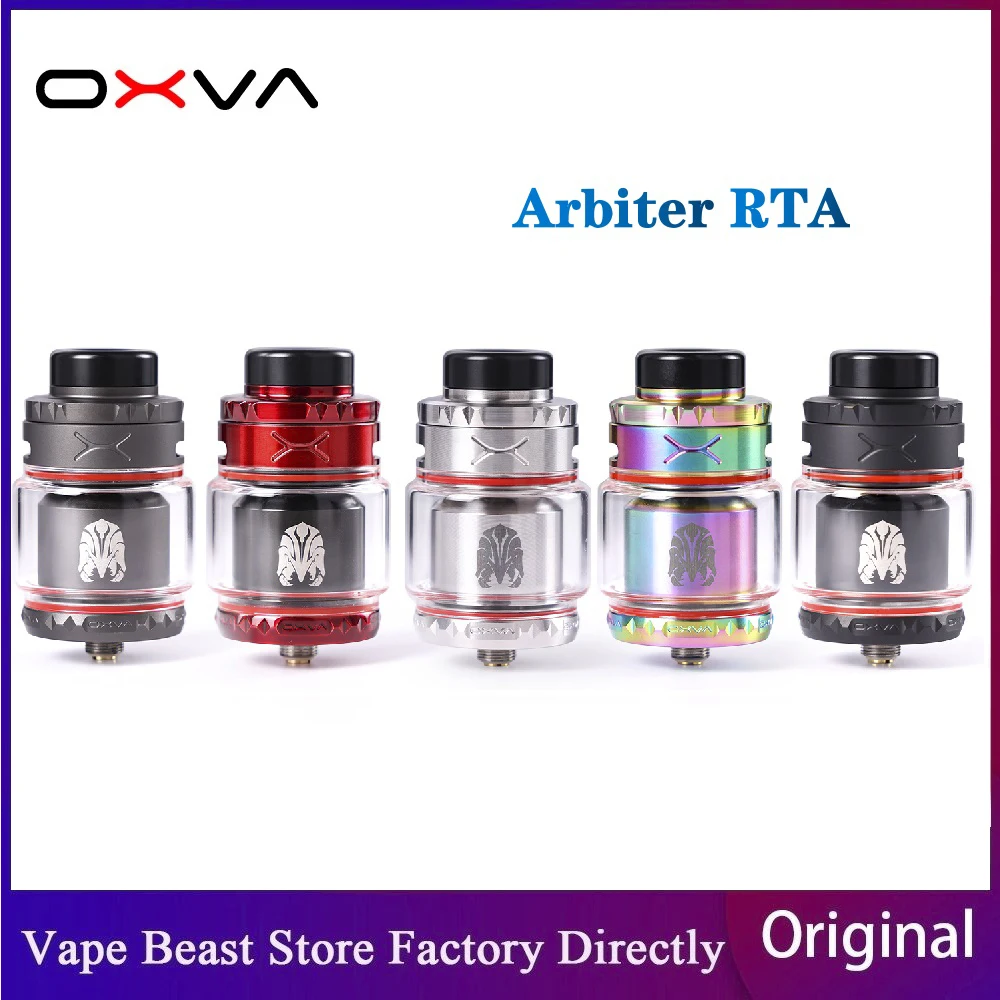 Оригинальный новый электронный сигаретный испаритель OXVA Arbiter RTA емкостью 6 мл W/ 810