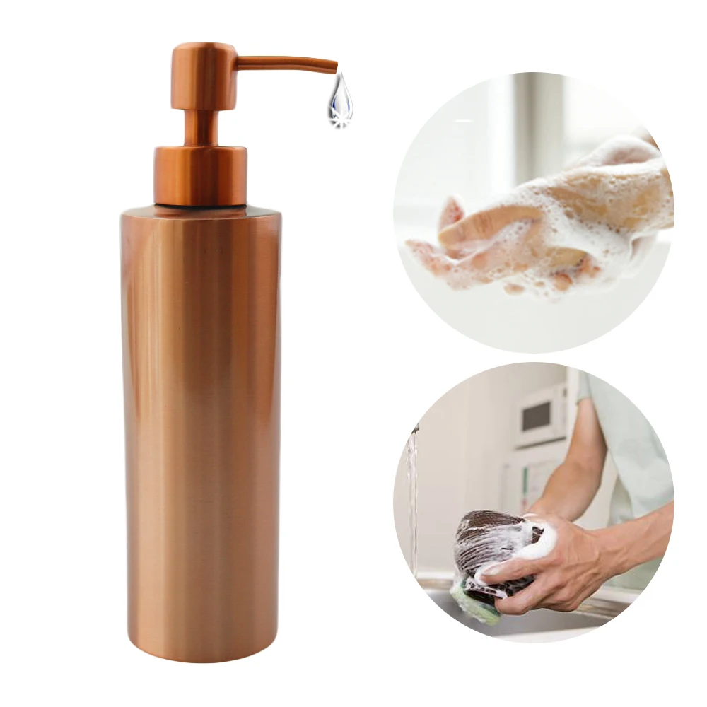 550 Ml Dispenser Kitchen Bathroom Hand Pump Soap Bathroom Sink Shower Gel Shampoo Lotion Liquid Hand Soap Pump Bottle Container