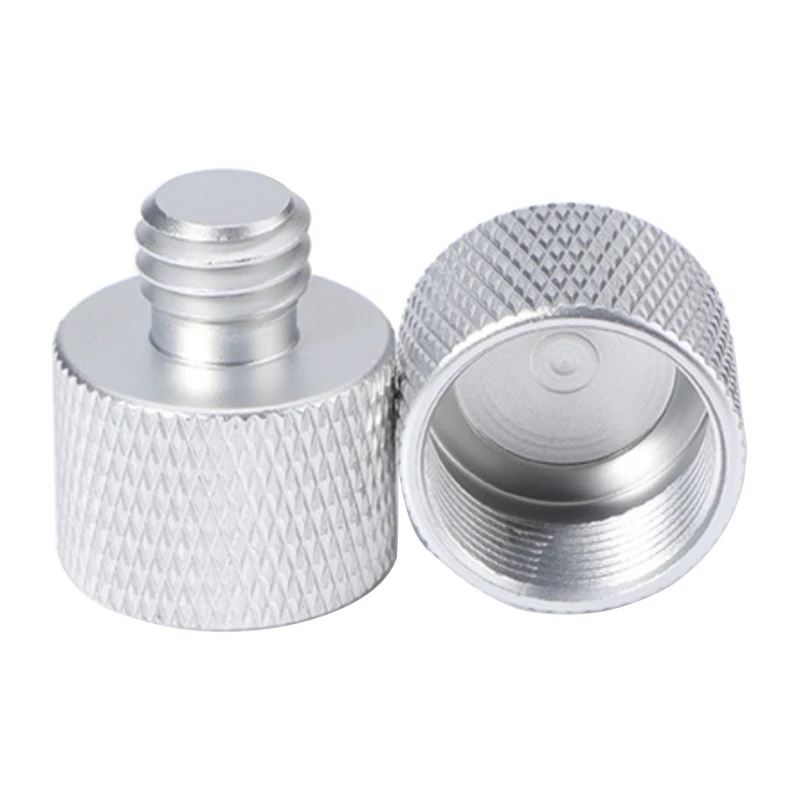Mikrofonständer-Adapter Set – 4 Stück, 5/8" Auf 3/8" & 3/8" Auf 5/8", Aus Aluminium, Für Stativ & Halterung