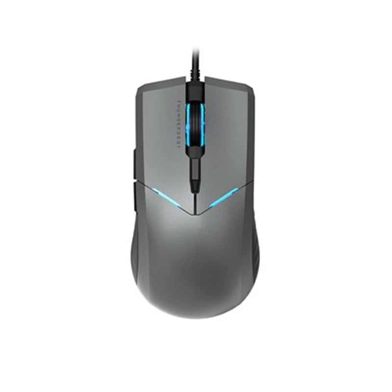 Thunderobot Wired Gaming Mouse Óptico Mg701 Azul Led Backlight Programável Pele-como Superfície 4200 Dpi Computador Ratos - Imagem 4