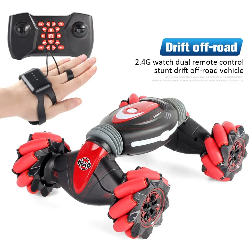 

Gesture-Sensing Twisting Car Twisting Deformation Remote Control Car Horizontal Drifting Dancing Double-Sided Stunt Car