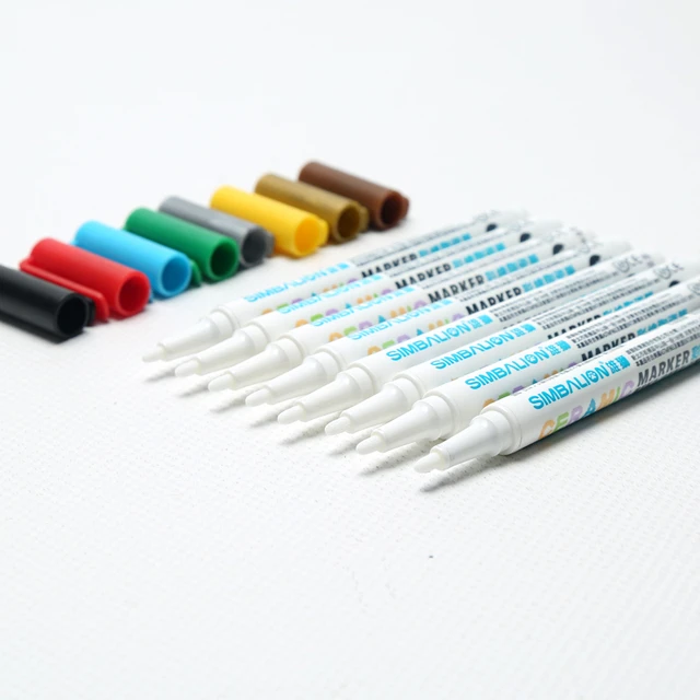 12 pcs/Lot SIMBALION thin marker Water color pen for drawing Stationery Art  supplies material school