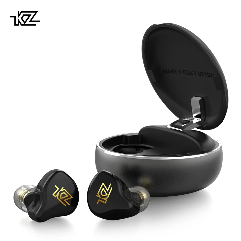 

KZ T1 TWS Wireless Earphones Bluetooth 5.0 Earphones Hybrid HIFI Bass Earbuds Headset Sport Noise Cancelling HD Earphones