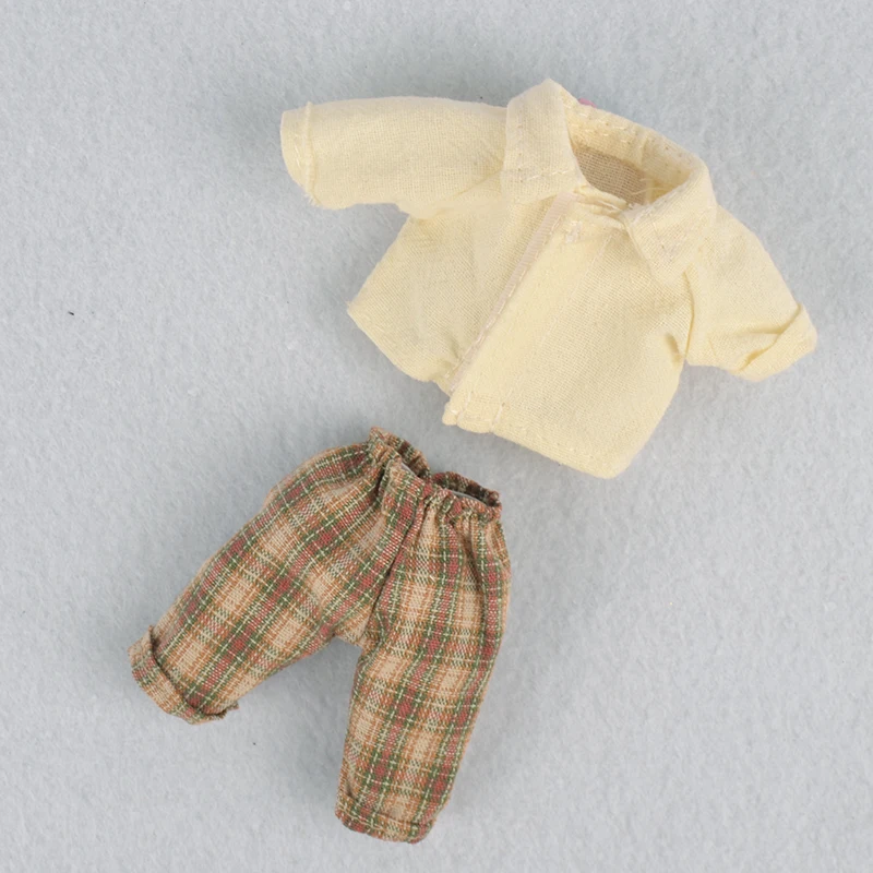 Doll Clothes 16 cm 6 inch Doll Bjd Clothes For Dolls Toys White Wedding Dress Spring Summer Winter Season Clothing Suit Furs For Girls 15cm doll clothes