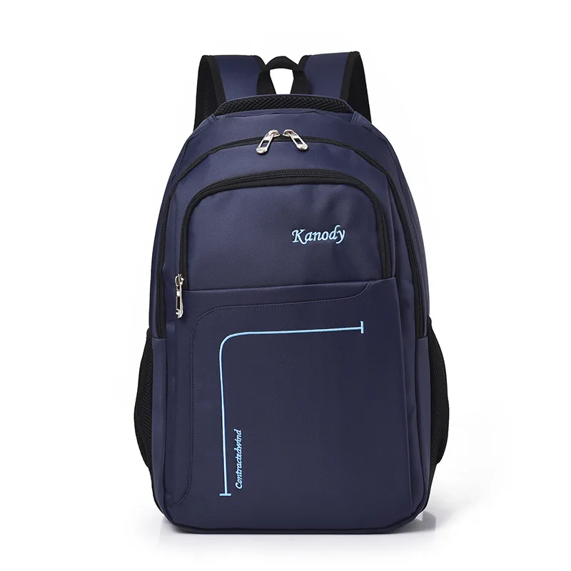 

Korean-style Men's Shoulder Backpack Casual Fashion Stylish Oxford Cloth COLLEGE STUDENT'S School Bag Summer Travel Backpack