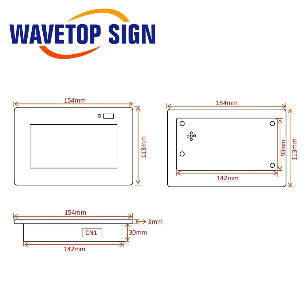 US $192.78 Wavetopsign Trocen Awc7813 Co2 Laser Controller System For Co2 Laser Engraving And Cutting Machine