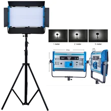 

LED Photographic Lighting 100W Video Light Studio Photo Lamp Yidoblo A-2200IV 3200-5500K Continuous Video Lamp Kit with Tripod