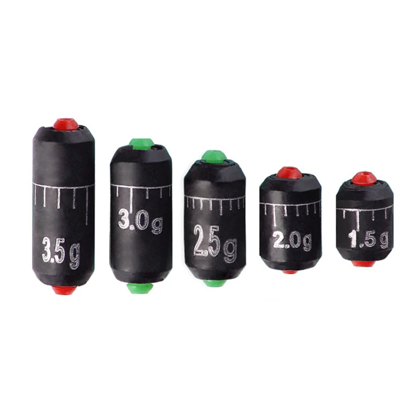 

10pcs 3.5g With scale Edge Cut Quick Lead Down Sinker Competitive Fishing accessories Sheat Tube Line Protective Fishing tools