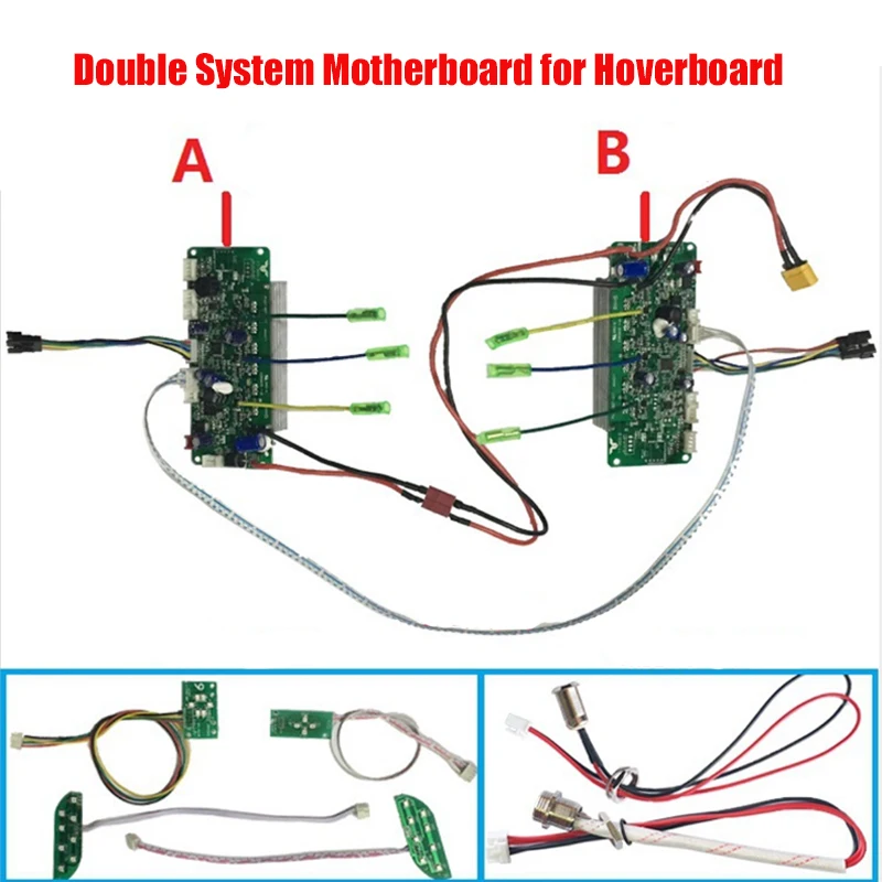 Hoverboard Double System Control Board Motherboard Pcb Mainboard For 2 Wheel Self Electric Scooter Replacement - Scooter Parts & Accessories AliExpress