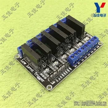 

6 way solid state relay module 5V low level trigger solid state relay with fuse expansion board D1A3