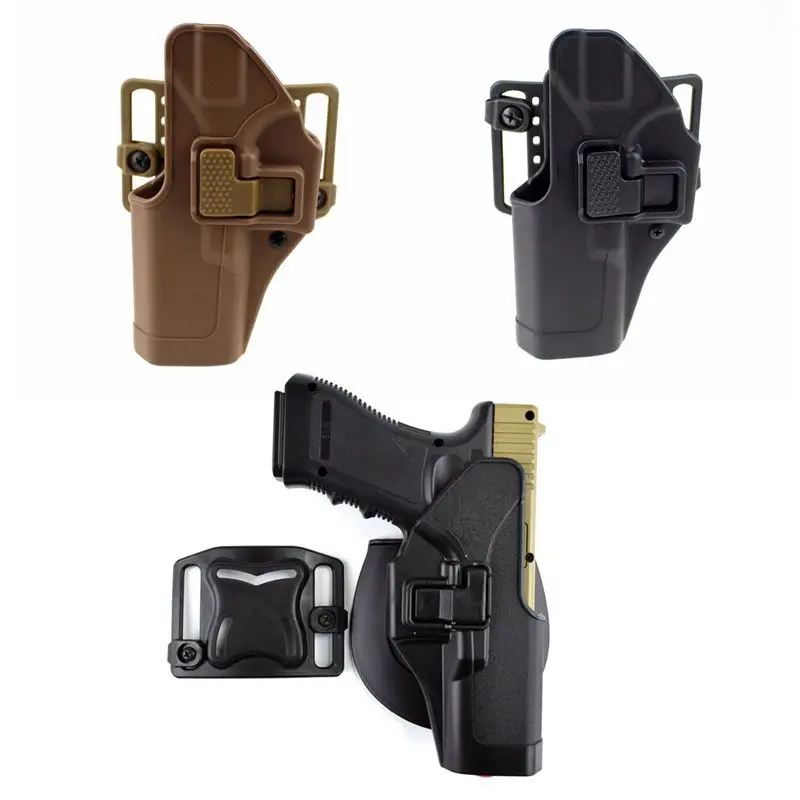 Тактическая поясная кобура для пистолета правого типа Glock 17 19 22 23 31 32 левой руки