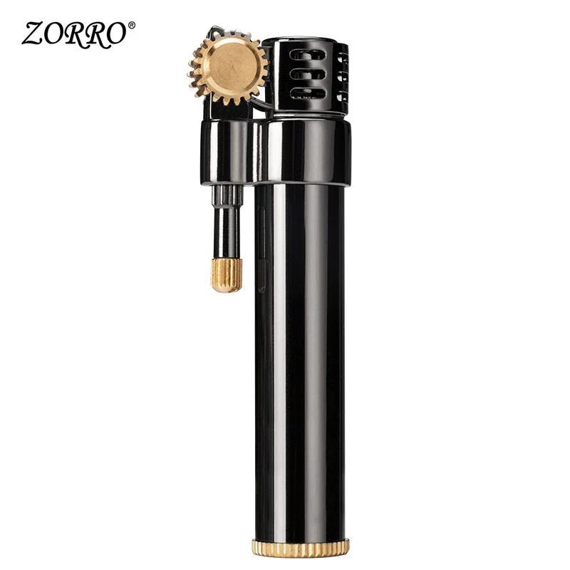 

Zorro lighter creative strange retro grinding wheel pure copper personality wind proof lighter trendy man send