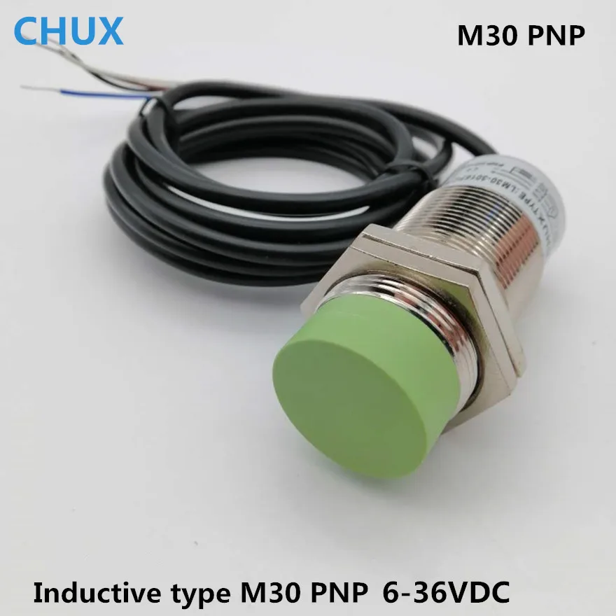 

CHUX Proximity Switch Inductive Proximity Sensor Pnp M30 15mm Sensing Detect Distance Im30-15-dpa Dpb No Nc 6-36v Dc