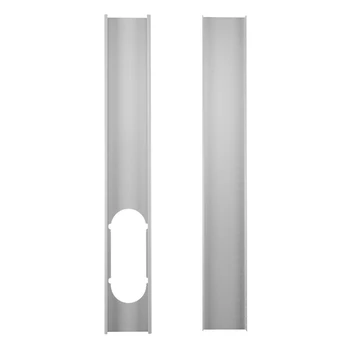 

2 PCS Adjustable Window Adaptor Shield Slide Kit Plate For Portable Air Conditioner Tools