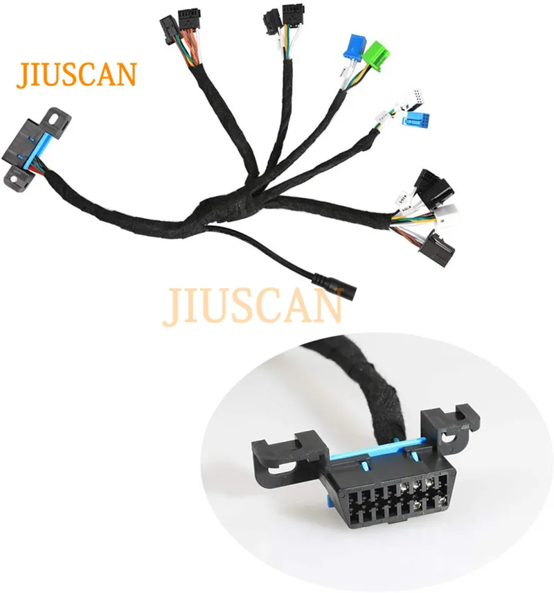 JIUSCAN EIS ELV Тесты кабели для Mercedes работает с VVDI MB BGA инструмент и CGDI Prog Мб(«5 в 1») W204 W212 W221 W164 W166
