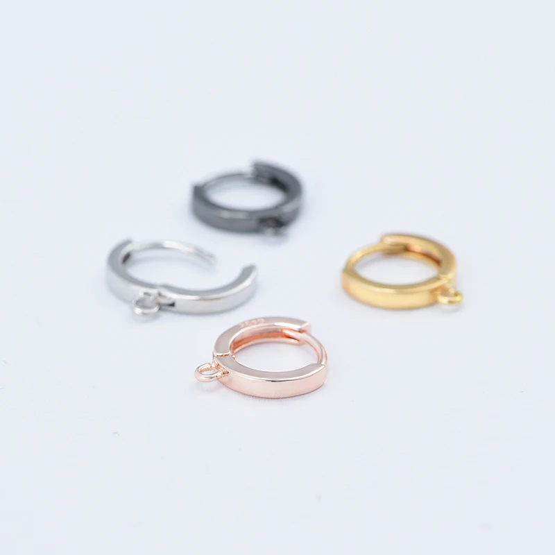 Gold Hoop Earring Hooks for DIY Handmade Jewelry and Accessories Wholesale