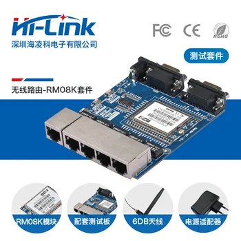 

Free shipping Smart serial to Ethernet to WiFi wireless routing module RM08K development board MT7688K solution
